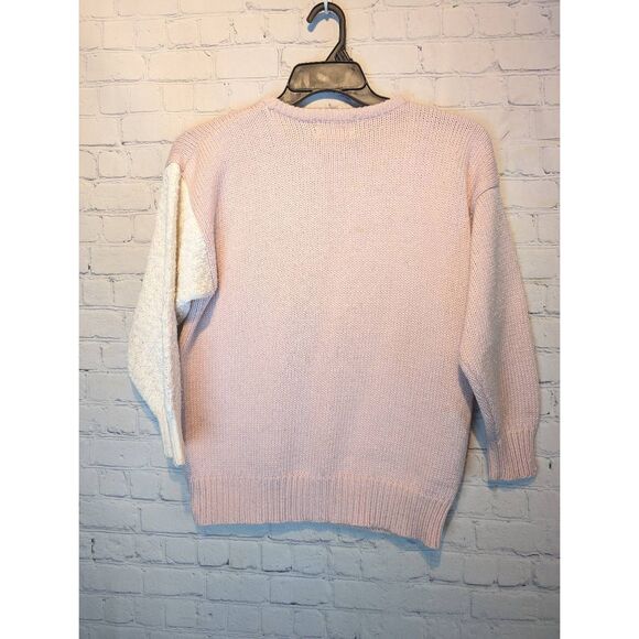 Vintage Jaclyn Smith ornate detailing sweater medium - Picture 3 of 4